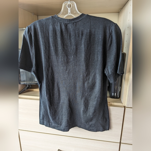 Vintage Jil Sander black linen s/s Tee - Picture 2 of 3